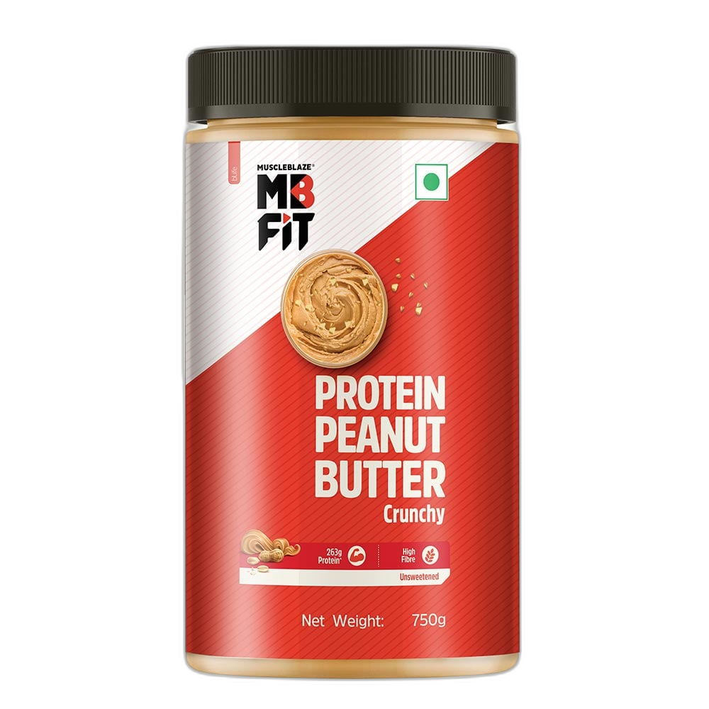 High Protein Peanut Butter (Crunchy)