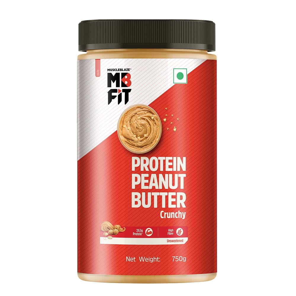 High Protein Peanut Butter (Crunchy)