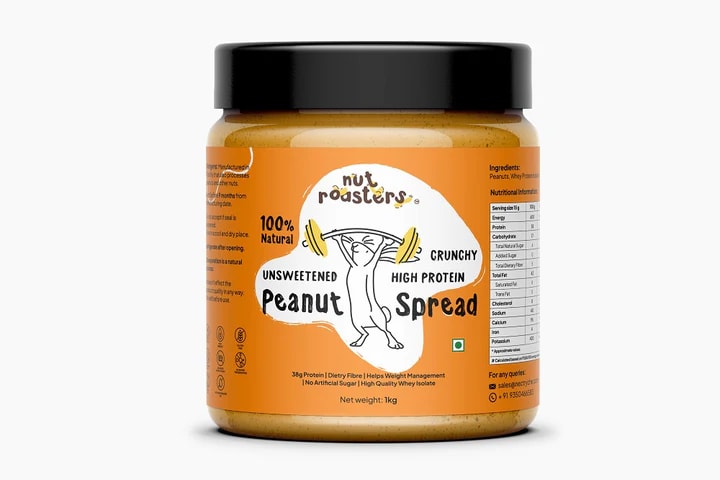 Zero Sugar High Protein Peanut Butter with Whey